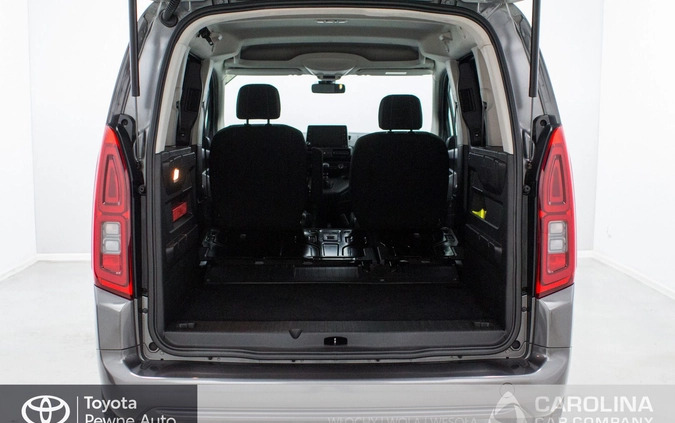 Toyota Proace City Verso cena 94900 przebieg: 48610, rok produkcji 2020 z Pruszków małe 106